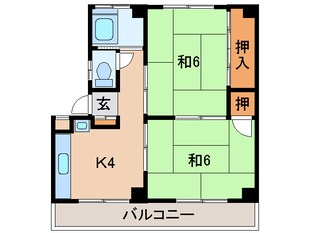 メゾン紀ノ川の物件間取画像